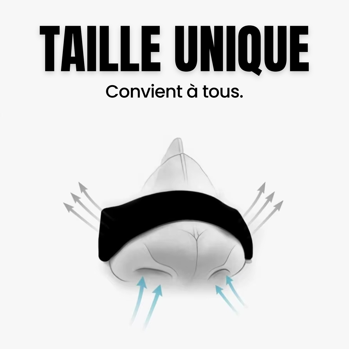 Bandes Nasales - Respiration dégagée