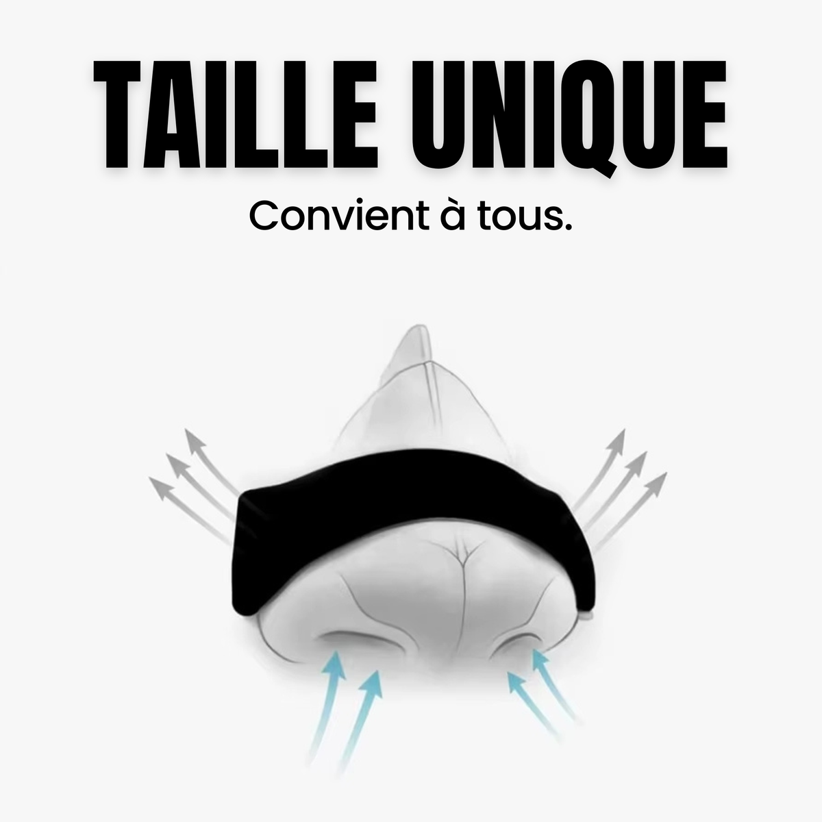 Bandes Nasales - Respiration dégagée