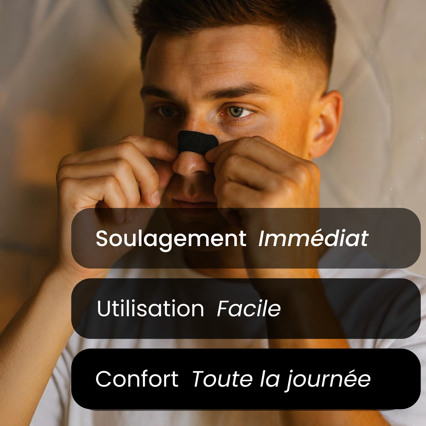 Bandes Nasales - Respiration dégagée